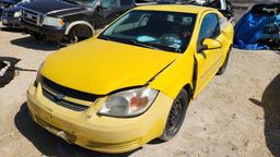 2006 CHEVY COBALT PASSENGER CAR, UNKNOWN MILEAGE,  WRECKED, 2 DR, GAS, A/T,
