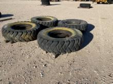 LCM TITAN (4) 14.00-24NHS TIRES,  USED - LOCATION IS ROSENBERG, TX, CONTACT