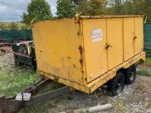 RAILWAY TRACK WORK COMPANY MT.31 TOOLS & PARTS TRAILER,  COMPLETE – LOCATED