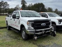 2021 Ford F350, Crew Cab, Hirail Pickup, MILES ON METER - 40000, VIN# - 1FT