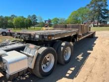 1994 Fontaine Extendable Step Deck Trailer, Tail Roller, Est 48' to 90', Ta