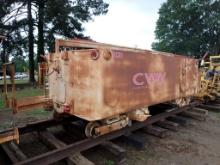 1998 Differental Steel, 30,000LB Railroad Ballast Cart