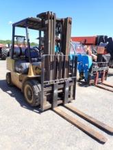 CAT 60 FORKLIFT, 590HRS(+/-)  PROPANE, OROPS, 3 STAGE MAST S# N/A