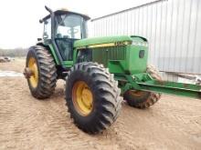JD 4960 MFWD TRACTOR, POWER SHIFT TRANSX, 3 HYD  REMOTES Q HITCH WITH HYD 3