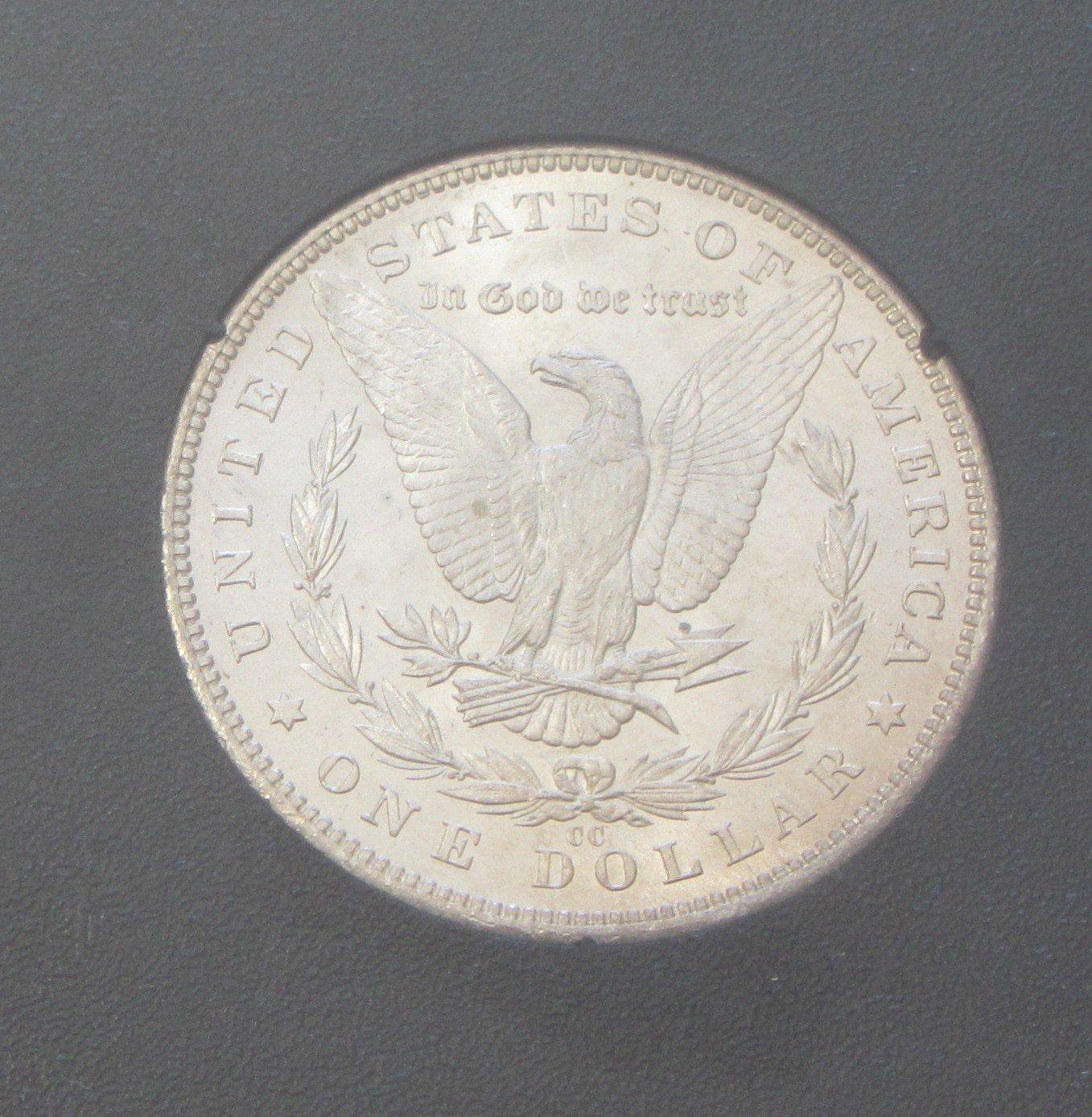 SHARP UNCIRCULATED $1 1882-CC CARSON CITY MORGAN GSA