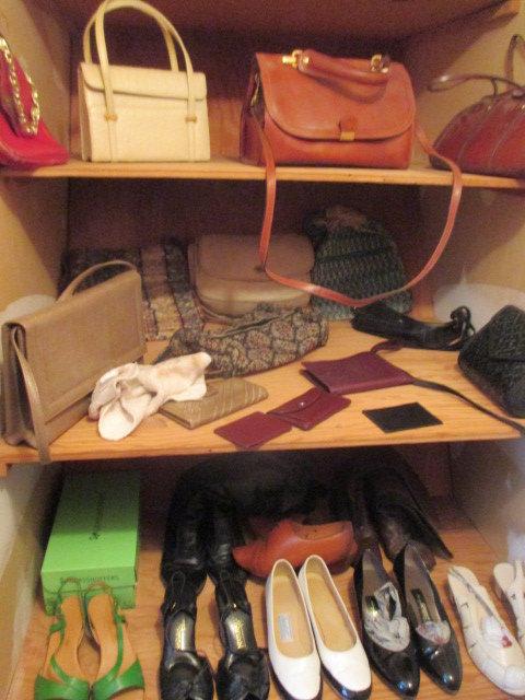 Vintage Purses, Handbags and Shoes