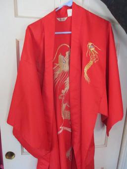 Kimono, Vintage Clothing and Belt