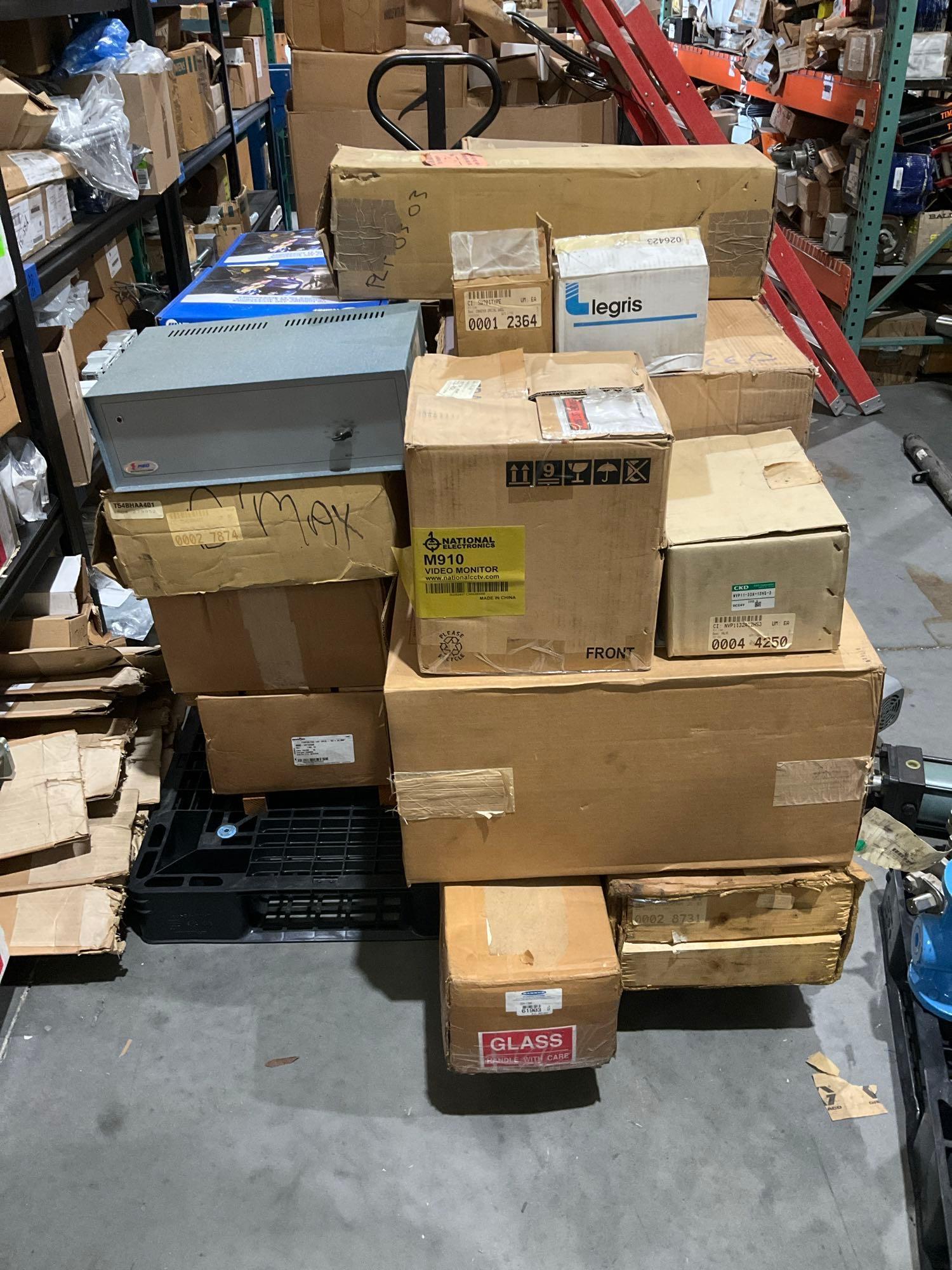 11 PALLETS OF INDUSTRIAL MRO - SPARE PARTS