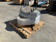 ROOTS ROTARY LOBE BLOWER MODEL 721 RCS-J WITH PULLEY , PALLET APPROX WEIGHT 2690, BLOWER APPROX 43?