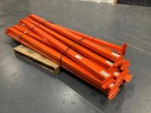 PALLETRACK BEAMS, 8', APPROX. QTY 15
