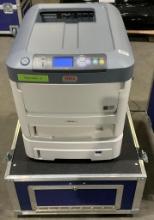 OKI DATA PRINTER WITH...SPECTRA ROLLING ROAD CASE MODEL C7-11 N31194A; AC110-127V, 50/60HZ, 8A; C...