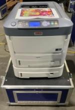 OKI DATA PRINTER WITH...SPECTRA ROLLING ROAD CASE MODEL C7-11 N31194A; AC110-127V, 50/60HZ, 8A; C...