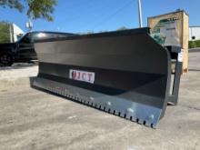 UNUSED JCT DOZER BLADE ATTACHMENT FOR UNIVERSAL SKID STEER , APPROX 72in