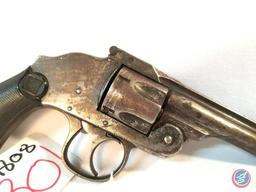 Manufacturer: H and R Model: Hammerless Caliber: 38 S & W Serial #: NSN Type: Revolver