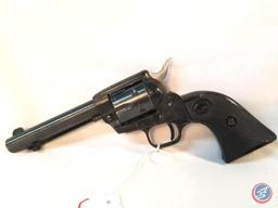 Manufacturer: Hawes Model: Gunfighter Caliber: 22 lr Serial #: 366887 Type: S/A Pistol with custom