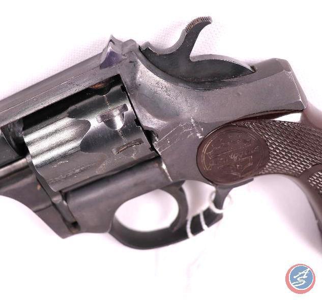 Manufacturer: J.C Higgins HI-Standard Model: Caliber: 22 LR Serial #: 18255 Type: D/A Revolver