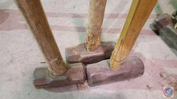 [3] Wood Handled Sledgehammers