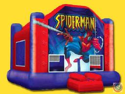Spiderman Bounce House (requires 1 blower fan to inflate, NOT included in this lot)