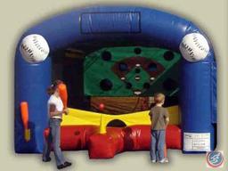 Inflatable Baseball Game (requires 1 blower fan to inflate, NOT included in this lot)