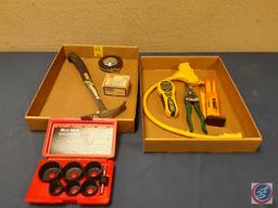 Stanley Hammer, Craftsman Side-Cutting Attachment - 27712, Lufkin...Windup Tape Measure xx ft.,