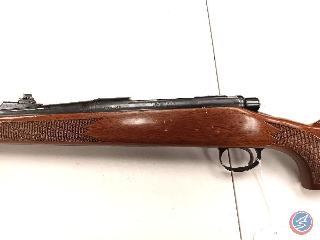 MFG: Remington Model: 700 Caliber/Gauge: 30 06 Action: Bolt Serial #: A6481109 ...
