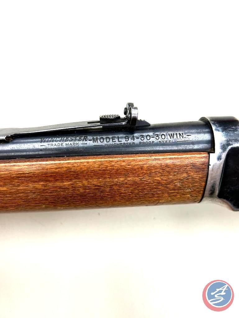 MFG: Winchester Model: 94 Caliber/Gauge: 30 30 Action: Lever Serial #: 3212620 ...