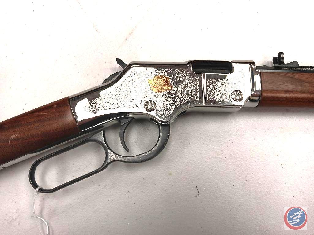 MFG: Henry Repeating Arms Model: American Beauty Caliber/Gauge: .22 cal Action: Lever Serial #: