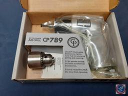 Chicago Pneumatic Air Drill Reversible 3/8in - CP789 (in original box)