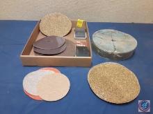 Assortment of Sanding Discs,...Sanding Blocks...