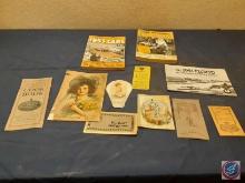 Assortment of Vintage Pamphlets, Magazines, Books (See Photos for Details)