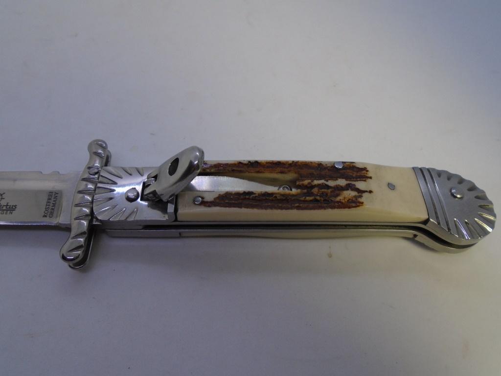 HUBERTUS GUARDIAN SOLINGEN AUTO SWITCHBLADE KNIFE