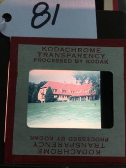 Two Indianpolis Agus Marked 1951 Slides and 20 Poragen Park from 50's