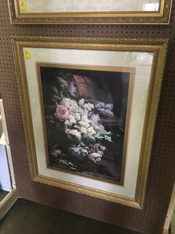 Matted & Framed Floral Print By Maude Is 34" x 40"