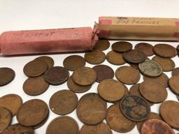 Group of 200 Wheatback Pennies with Various Dates