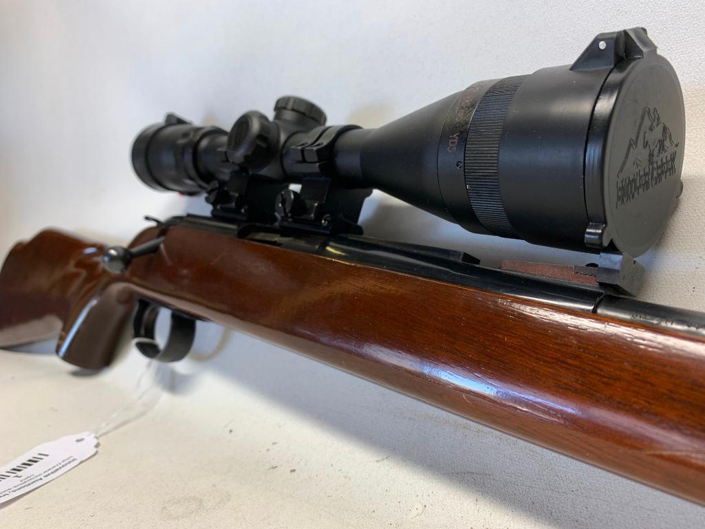Remington Model 592M Bolt Action Rifle W/Banner Scope Shoots 5MM Magnum Ammo