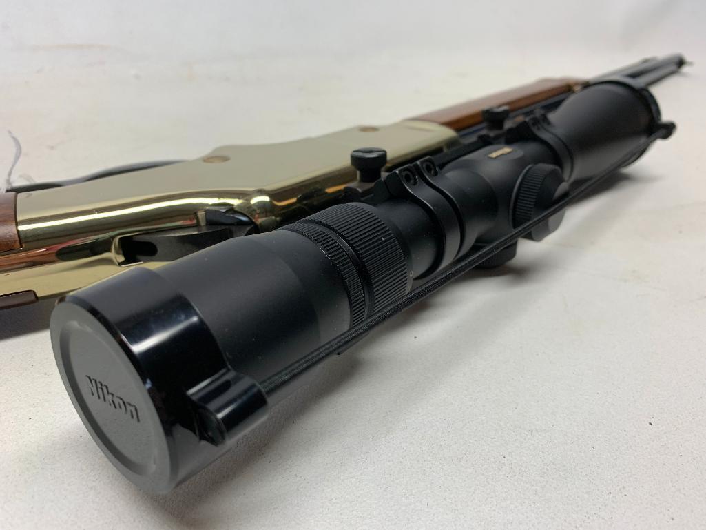 Henry Golden Boy Lever Action Rifle W/Nikon Prostaff Scope Shoots 17HMR Ammo