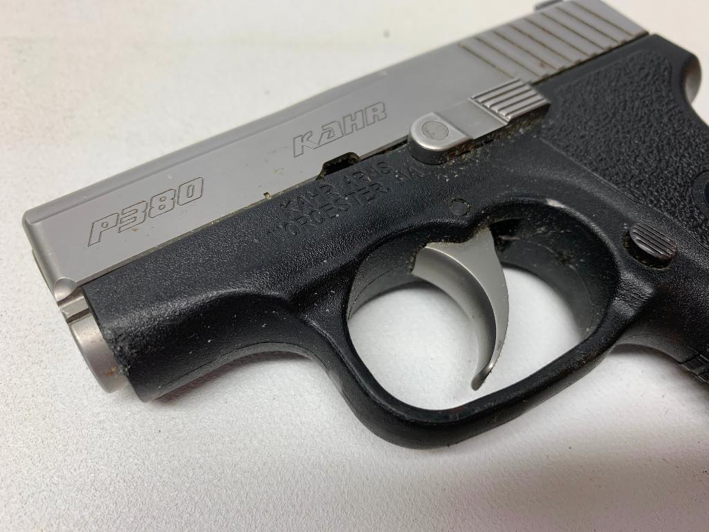 Kahr Arms P380 Pistol In Original Case