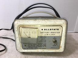 Vintage Sears Roebuck Allstate Battery Booster 6 & 12 Volt