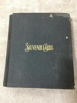 Vintage Scrapbook Book of Souvenir Cards
