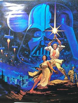 Vintage Star Wars Movie Poster 1977