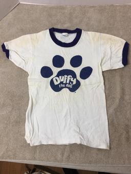 Vintage "Duffy the Dog" Clubhouse 22 Child's T-Shirt Size M 12
