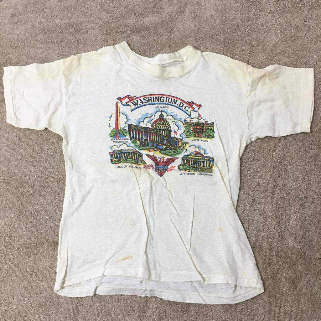 Vintage "Washington D.C" Child's T-Shirt Size M