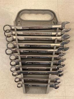 Set of Craftsman Metric Wrenches