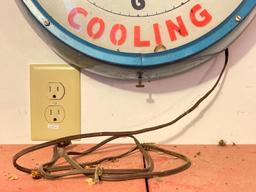 Vintage Armstrong Heating and Cooling Clock