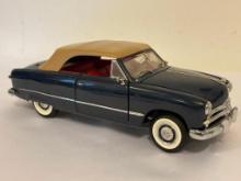 Franklin Mint 1949 Ford Convertable Die Cast Car