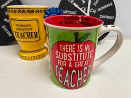Group of Teacher Gift Shop Items