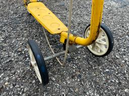 Vintage Kick and Go Scooter