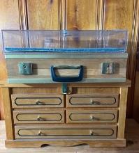 Group of 3 Wooden Display Cases