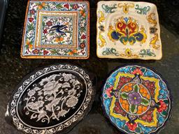Group of 4 Decorative Plates