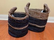Group of 2 Woven Baskets